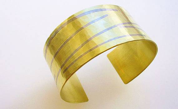 Bracelets - 750- Gelb-und Weißgold