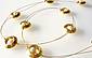 Necklaces and Pendants - 925- Silber goldplattiert, Süßwasserzuchtperlen