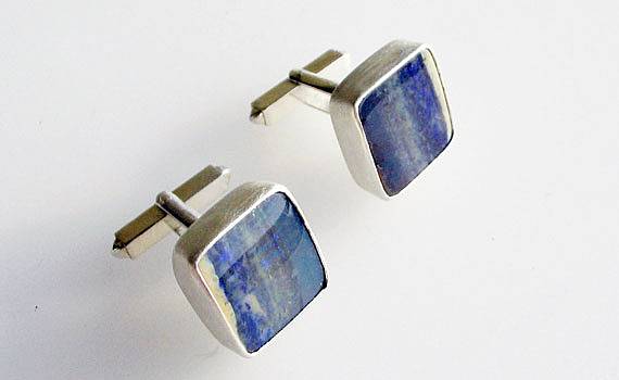 Jewellery for men - 925- Silber, Opale