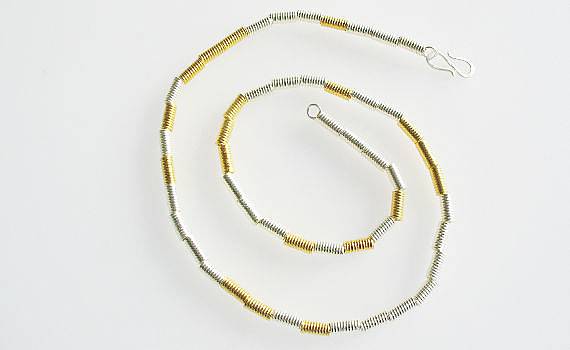 Necklaces and Pendants - 925- Silber, teilweise goldplattiert