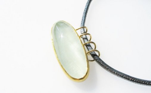 Aquamarin, 925- Silber, 900- Gold, Feingold