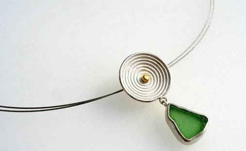 925- Silber, Feingold, Glas